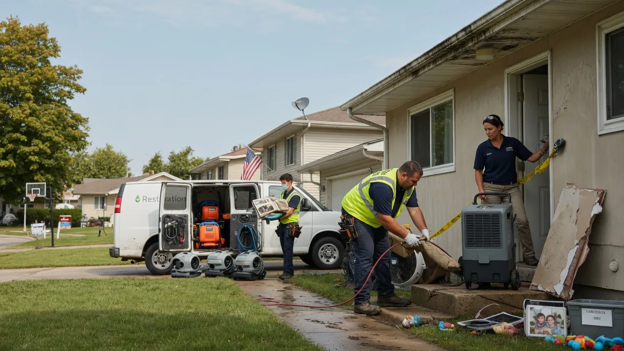 Water Damage Restoration in Wales Center, NY near me